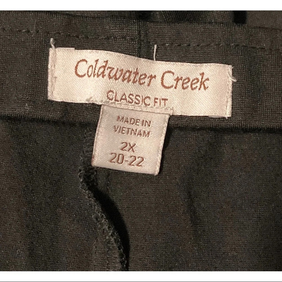 Coldwater Creek Ankle Pants Size 2X 20/22 - Picture 3 of 5